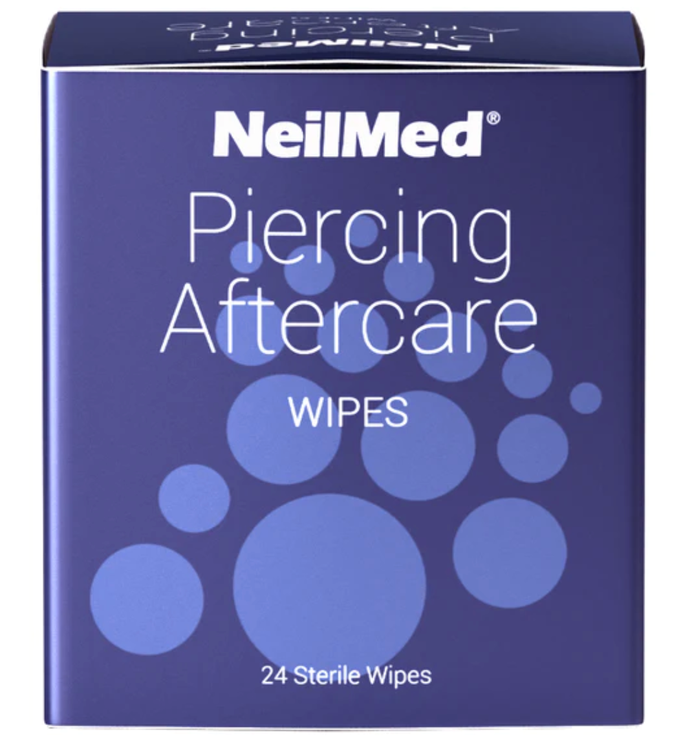 NeilMed Piercing Saline Wipes