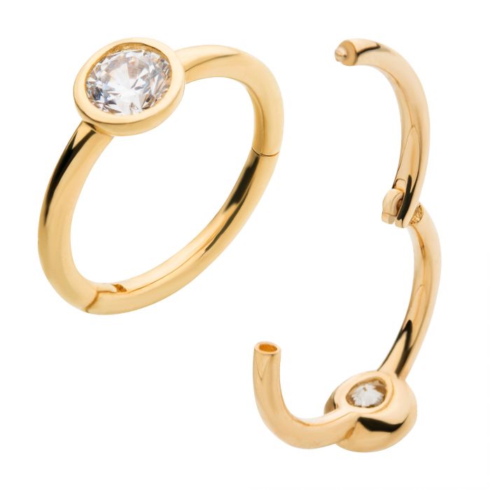 Bezel Side Facing Gold Clicker