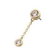 Double Bezel Drop Threadless Pin