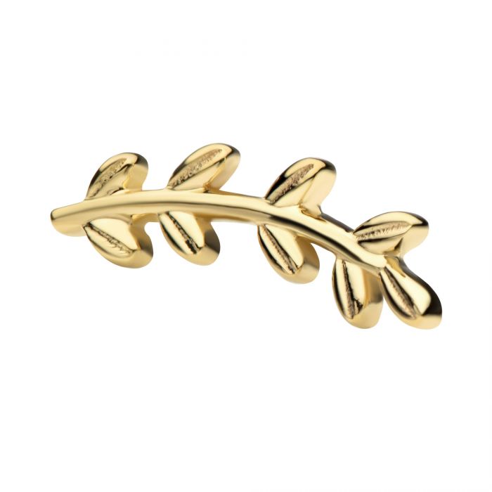 Leaf Threadless Pin