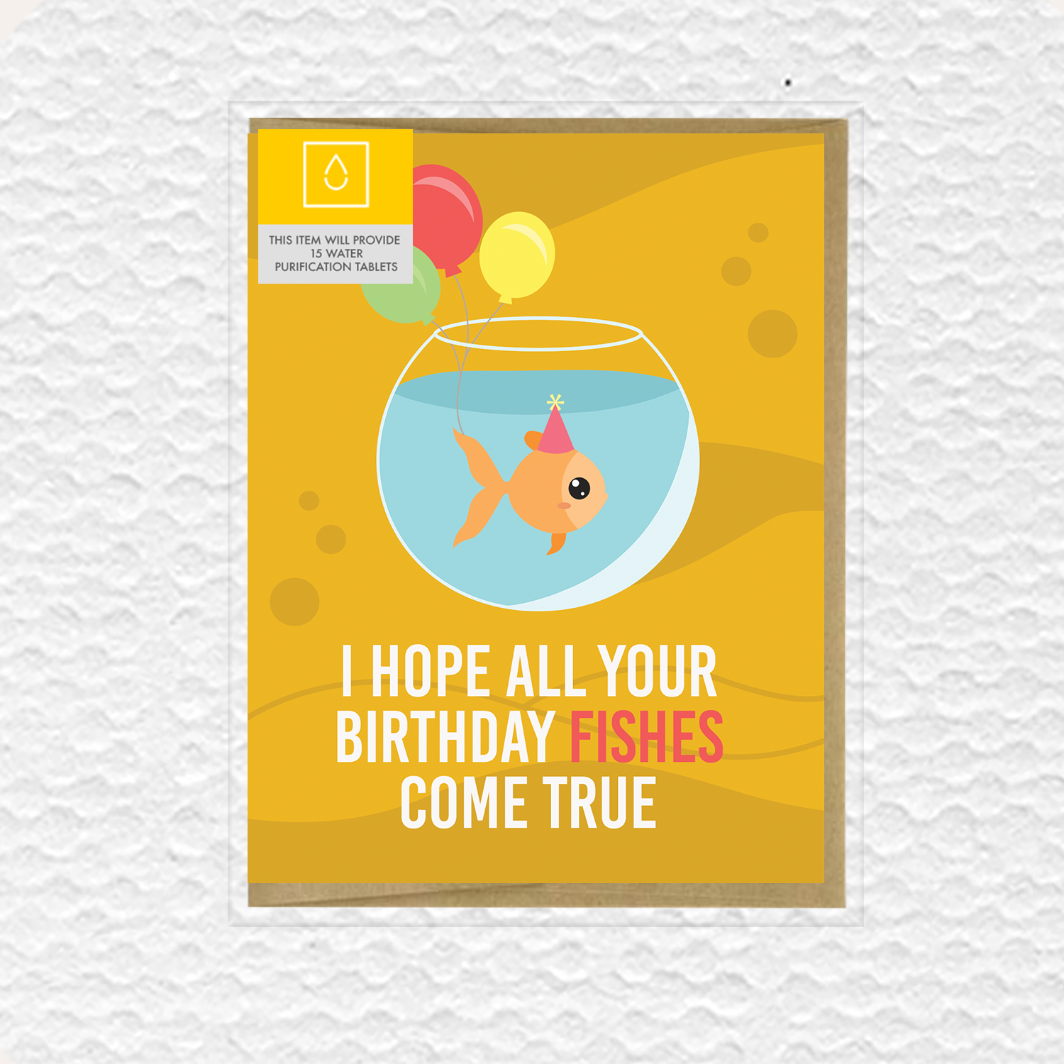 Birthday Fishes Greeting Card