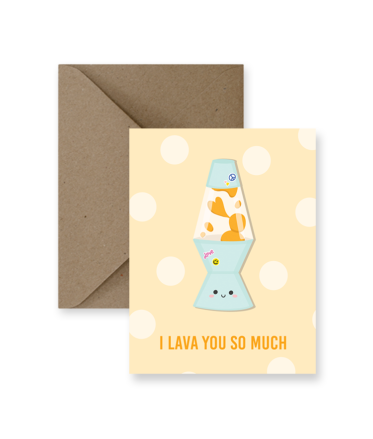 I Lava You So Much Card