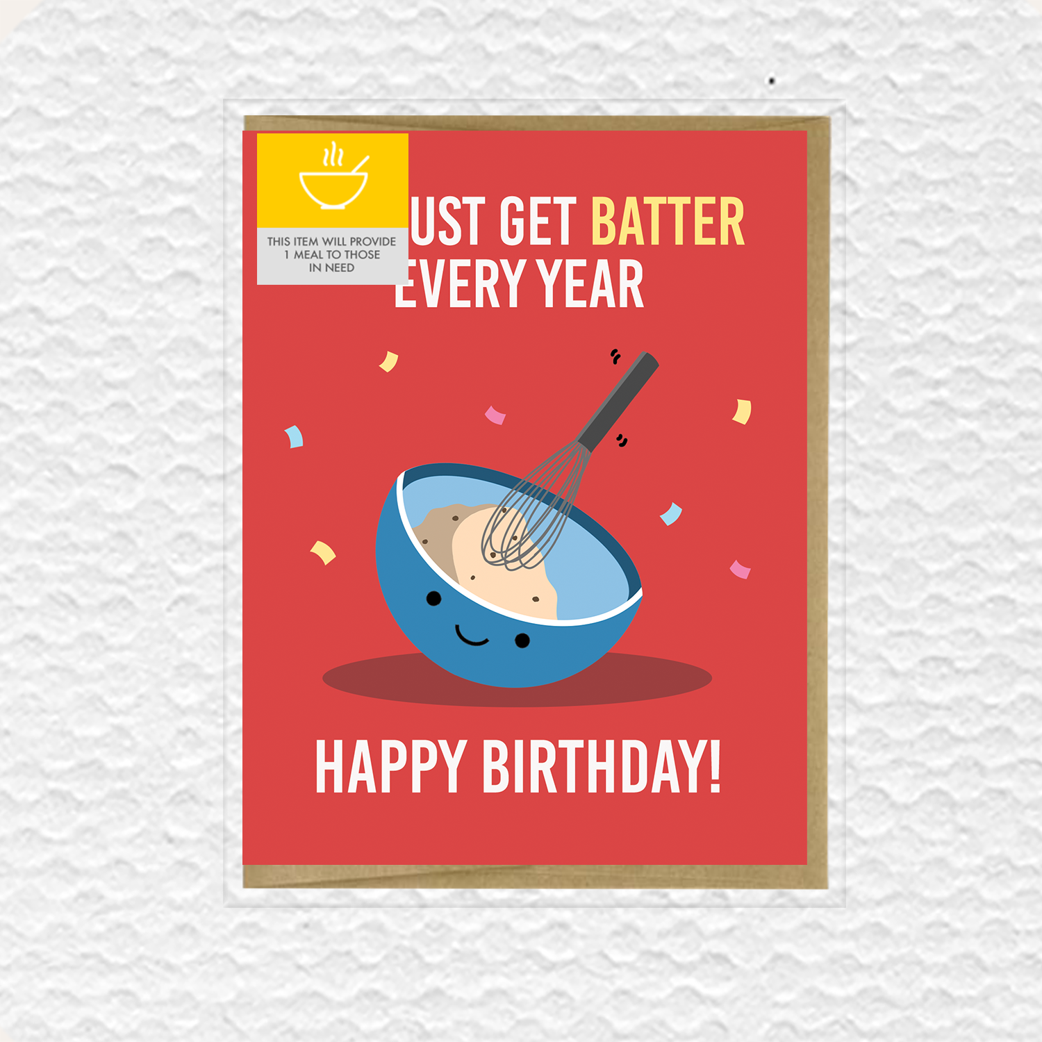 Batter Birthday Greeting Card