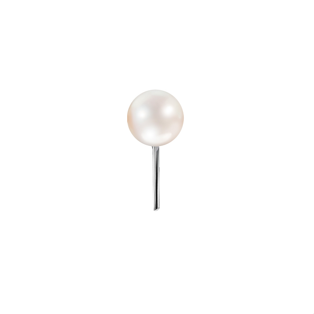Water Pearl Threadless Pin
