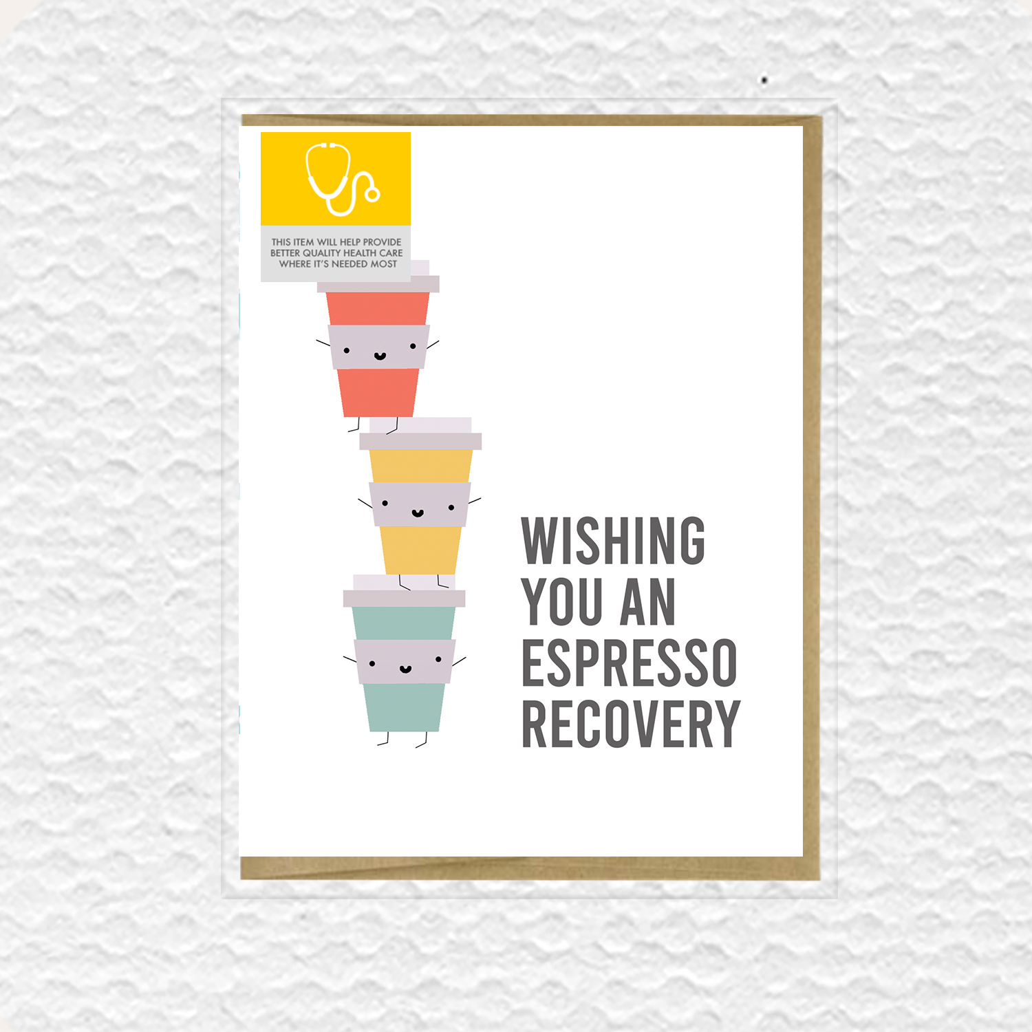 Wishing You An Espresso Recovery Greeting Card