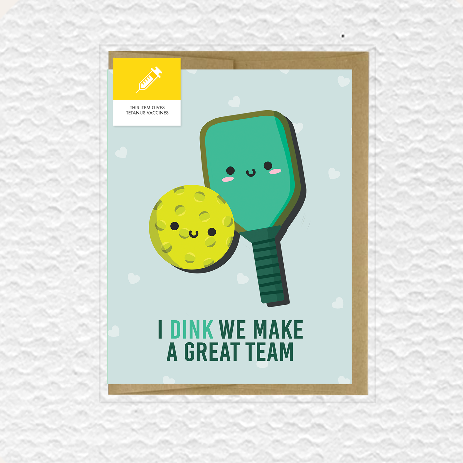 Pickleball Dink Team Card