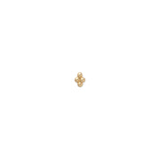 4 Beads Small Threadless Pin