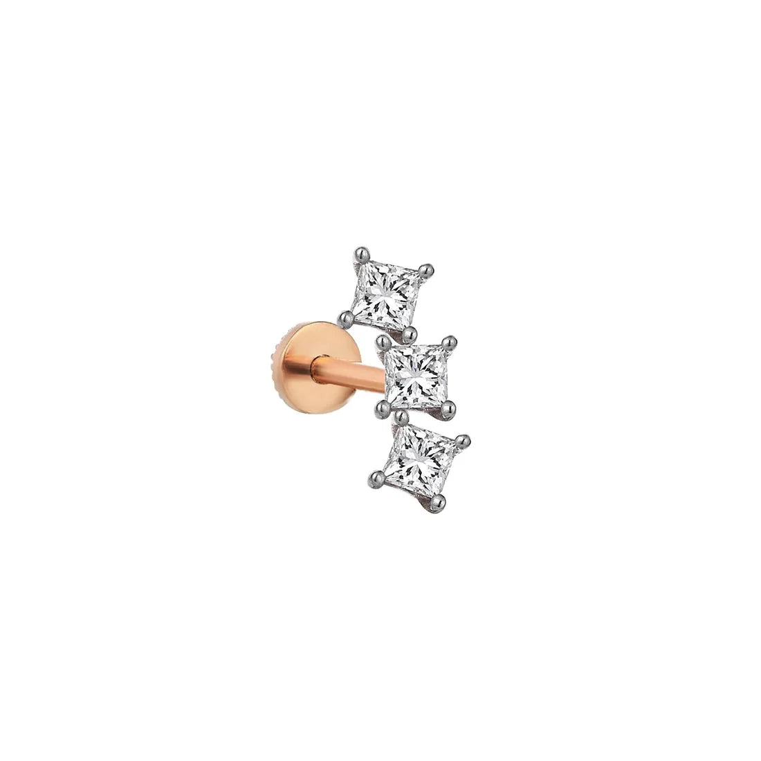 Alessia Threaded Stud