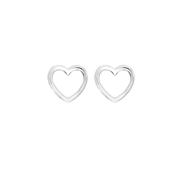 Open Heart Earring