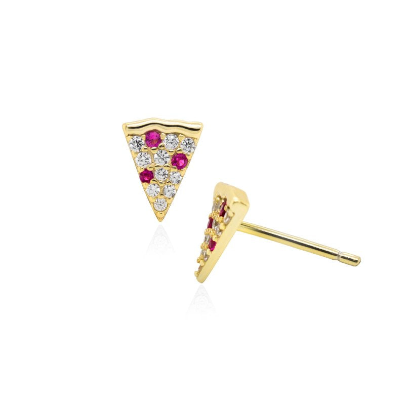 Pizza Earrings