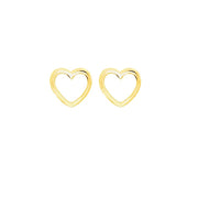 Open Heart Earring
