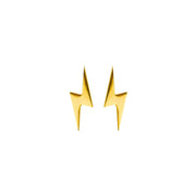 Plain Lightning Bolt Earring