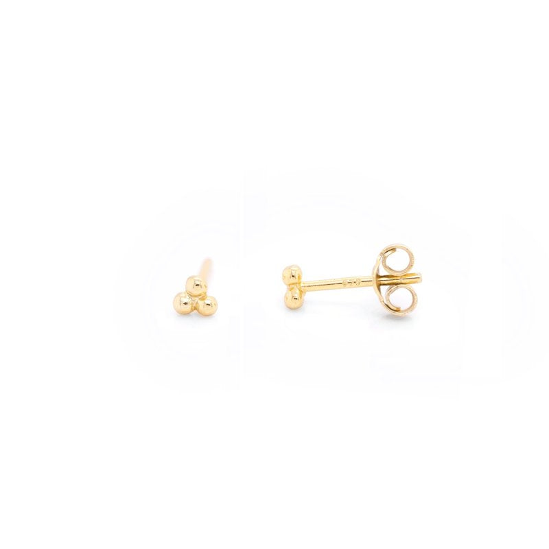 Plain Trinity Earrings