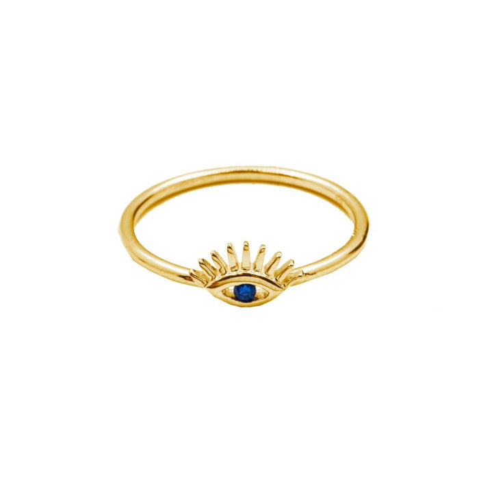 Blue Evil Eye Ring