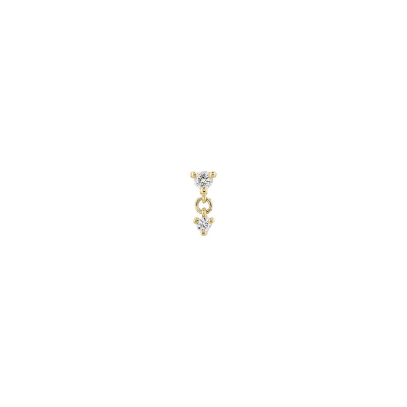 Cascade 2 Diamond Threadless Pin