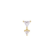 Dreamy CZ Threadless Pin