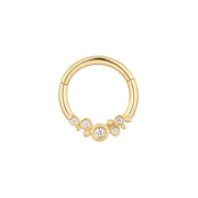 Effervescent CZ Gold Clicker