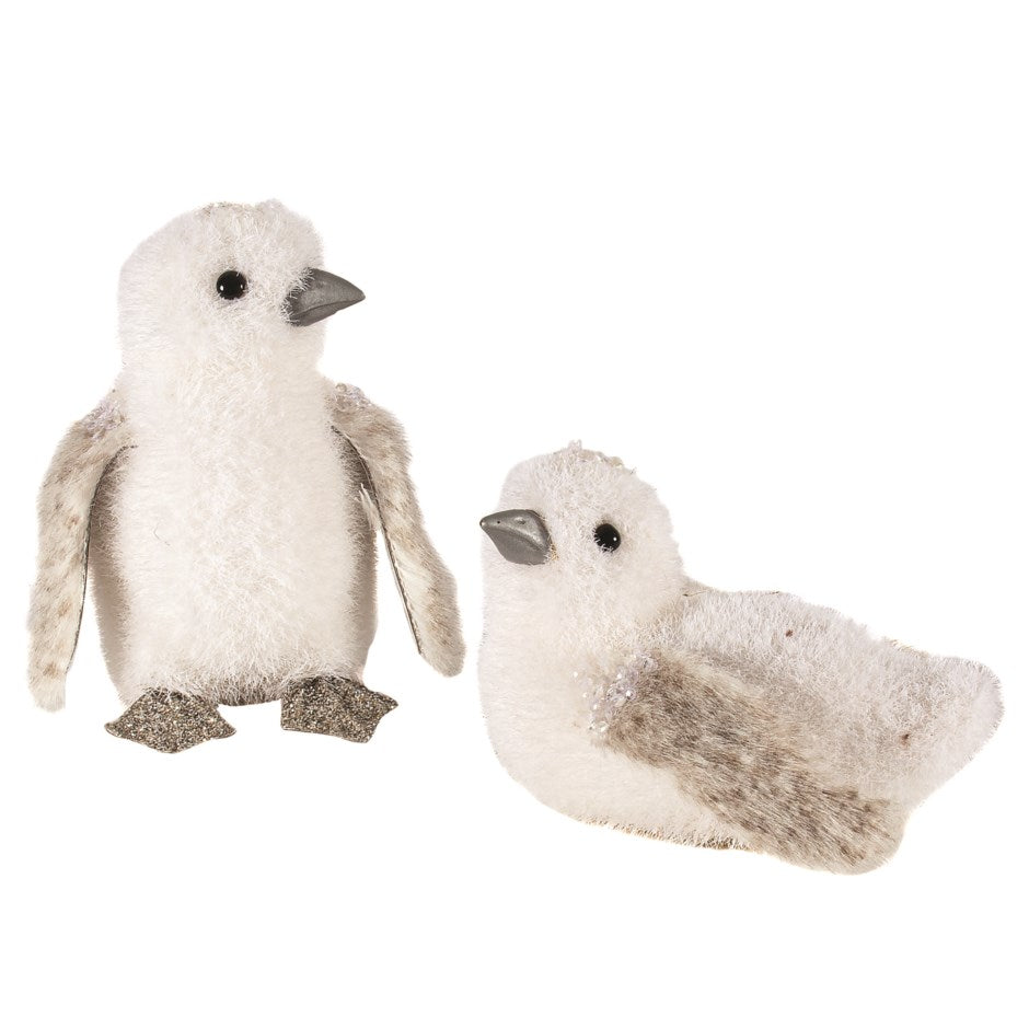 Snowy Baby Penguin Décor (Set of 2)