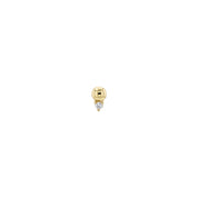 Pippa Diamond Gold Bead Threadless Pin