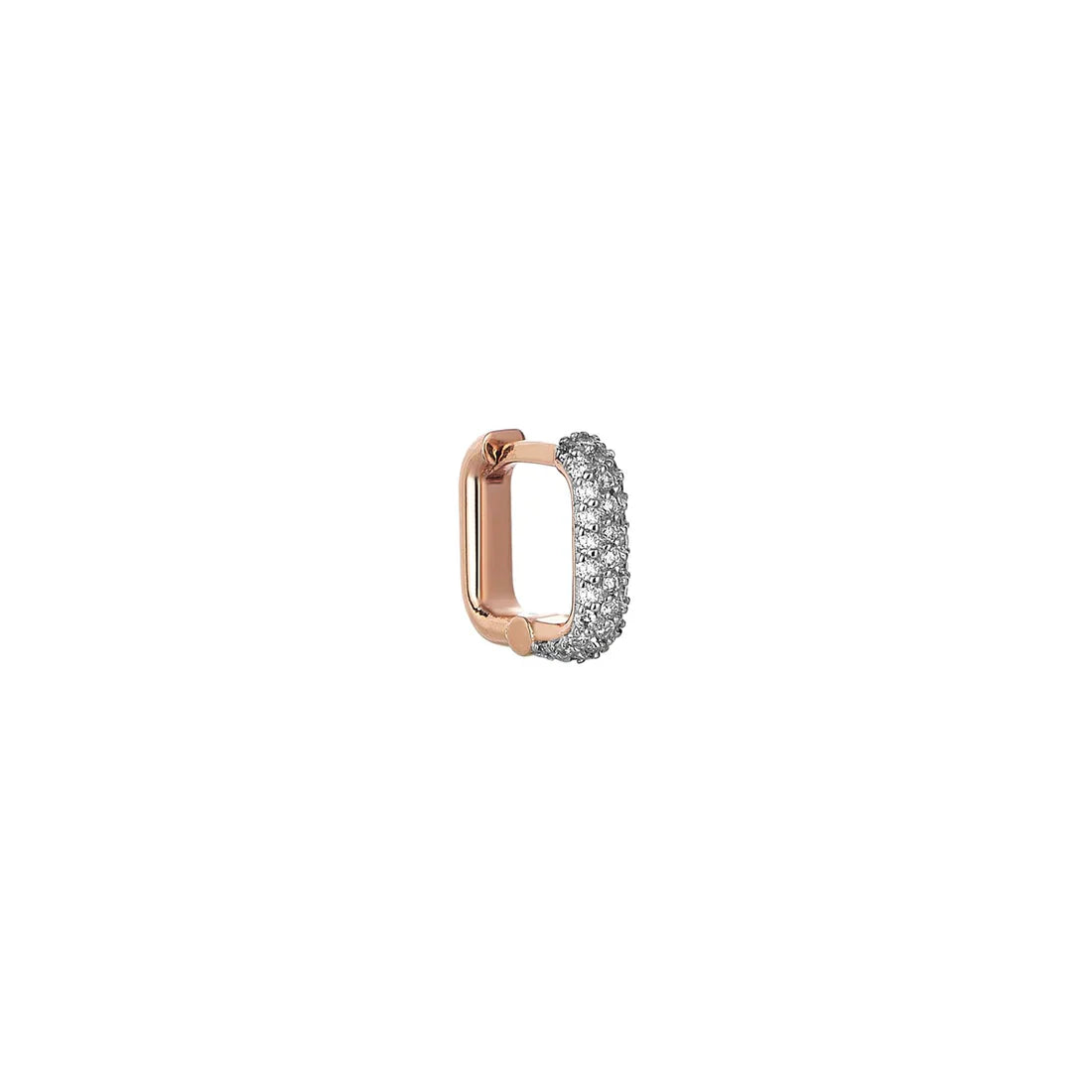 Soft Square Hoop Earring