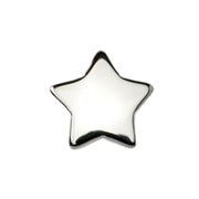Star Titanium Threadless Pin