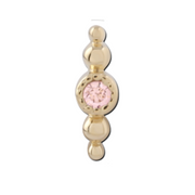 CÉLESTE GOLD THREADLESS PIN