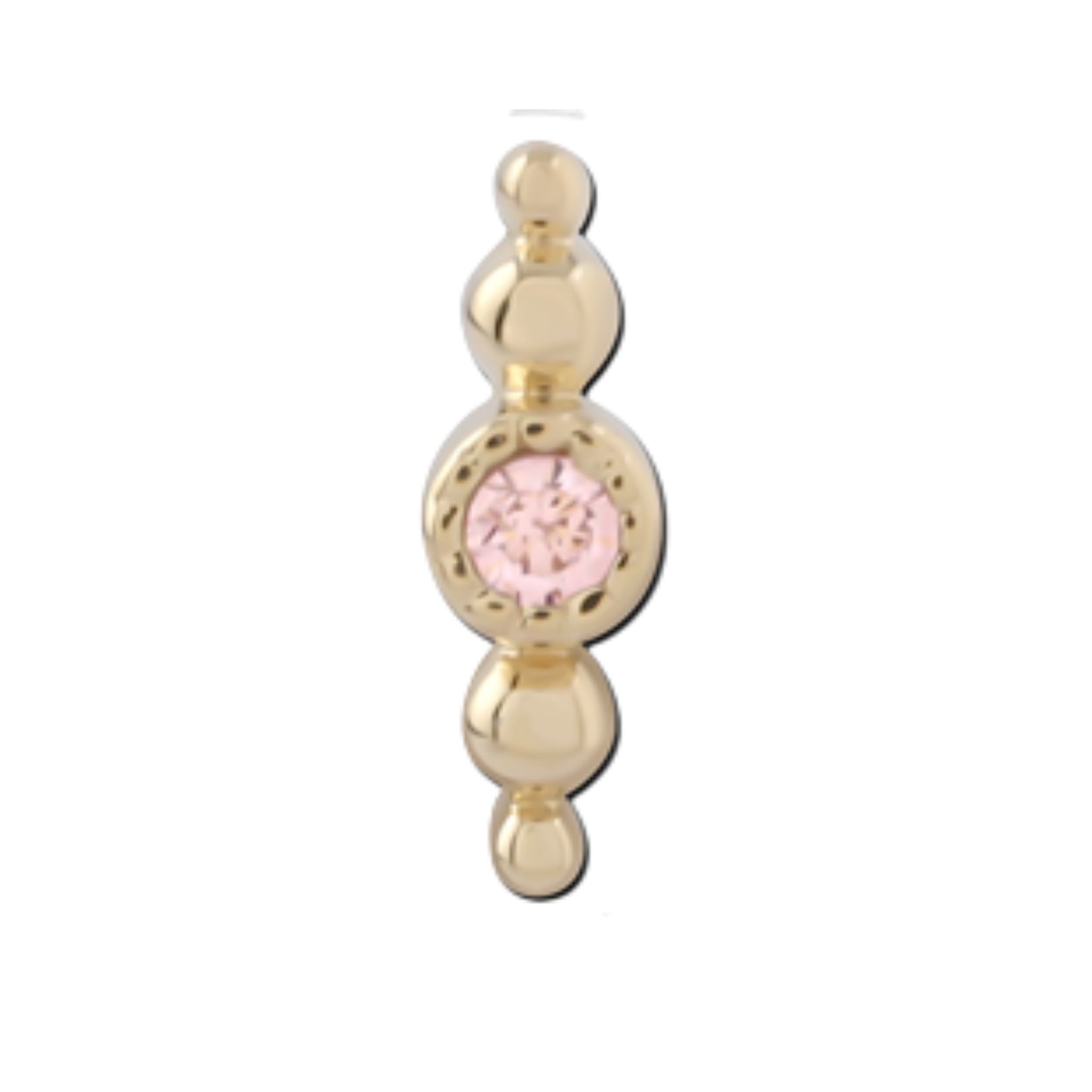 CÉLESTE GOLD THREADLESS PIN