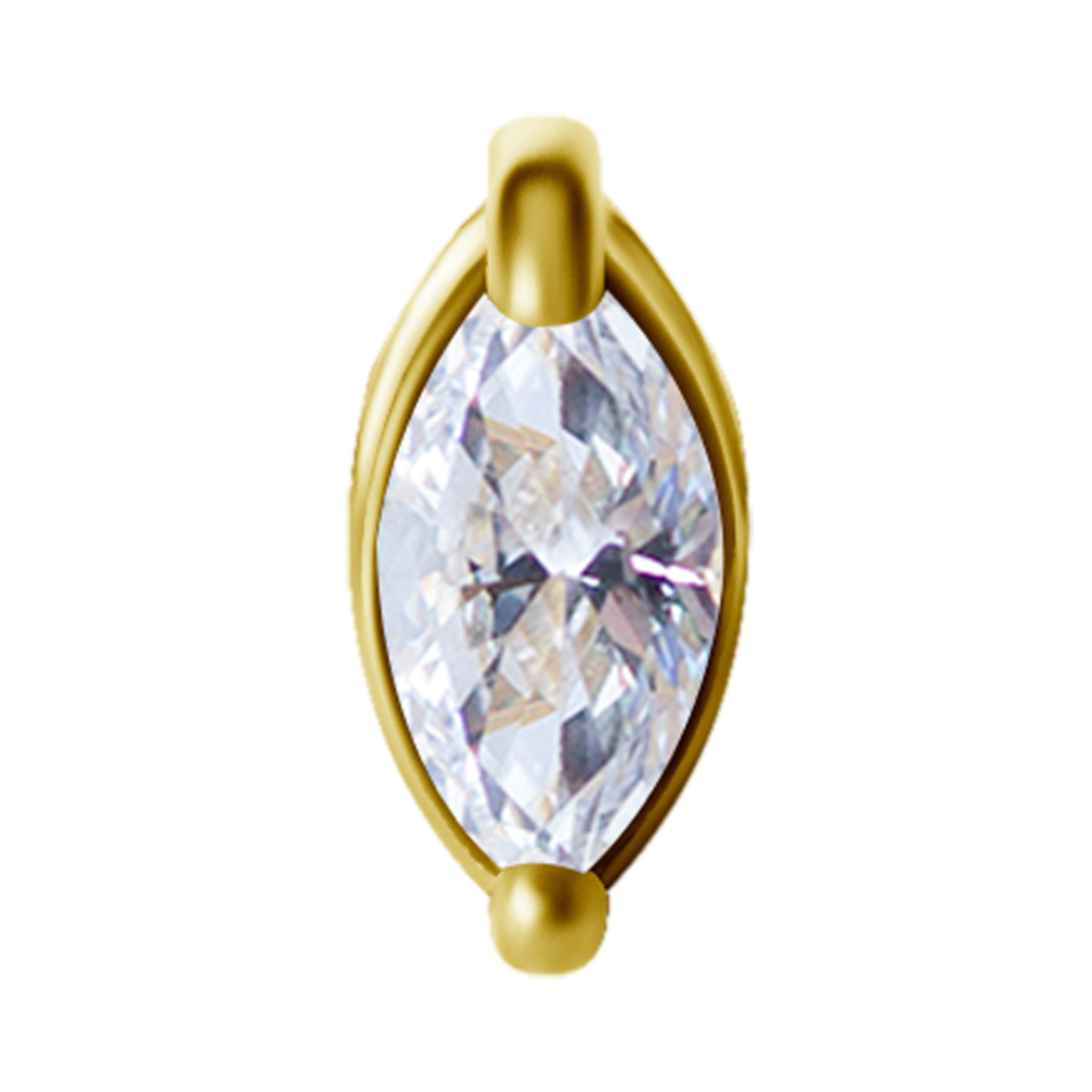 ISOLA GOLD THREADLESS PIN