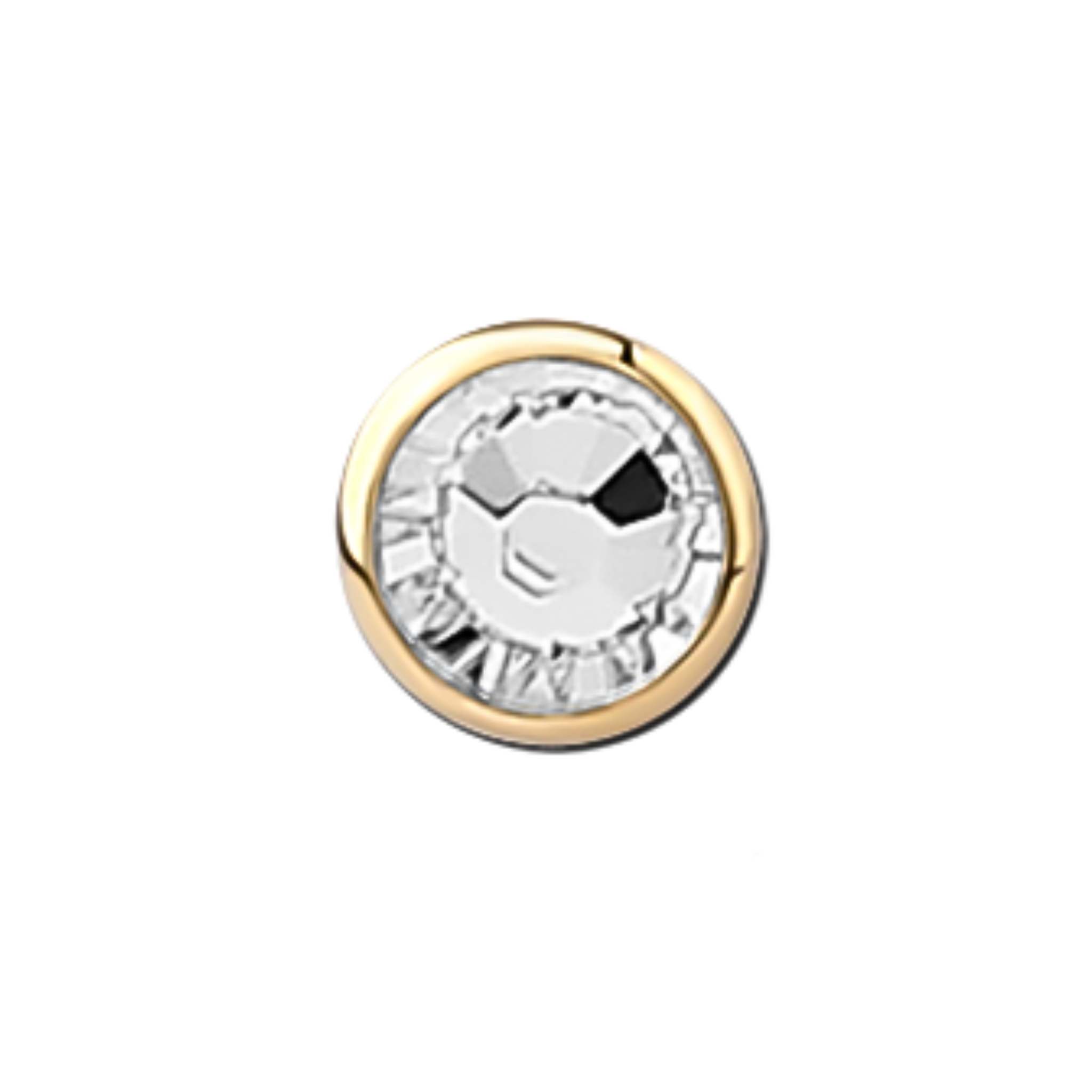 SOLÉA GOLD THREADLESS PIN