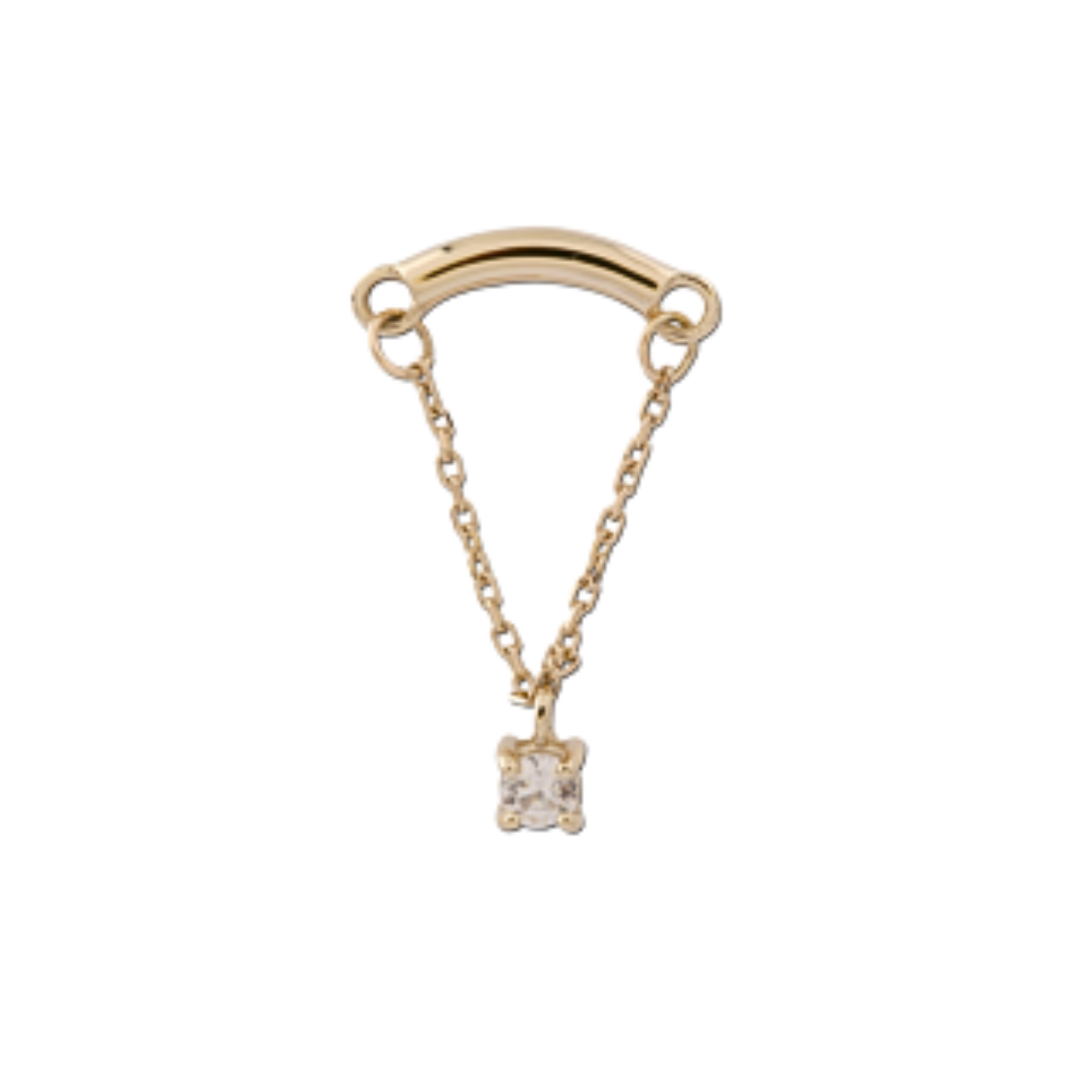 LIORA GOLD THREADLESS PIN