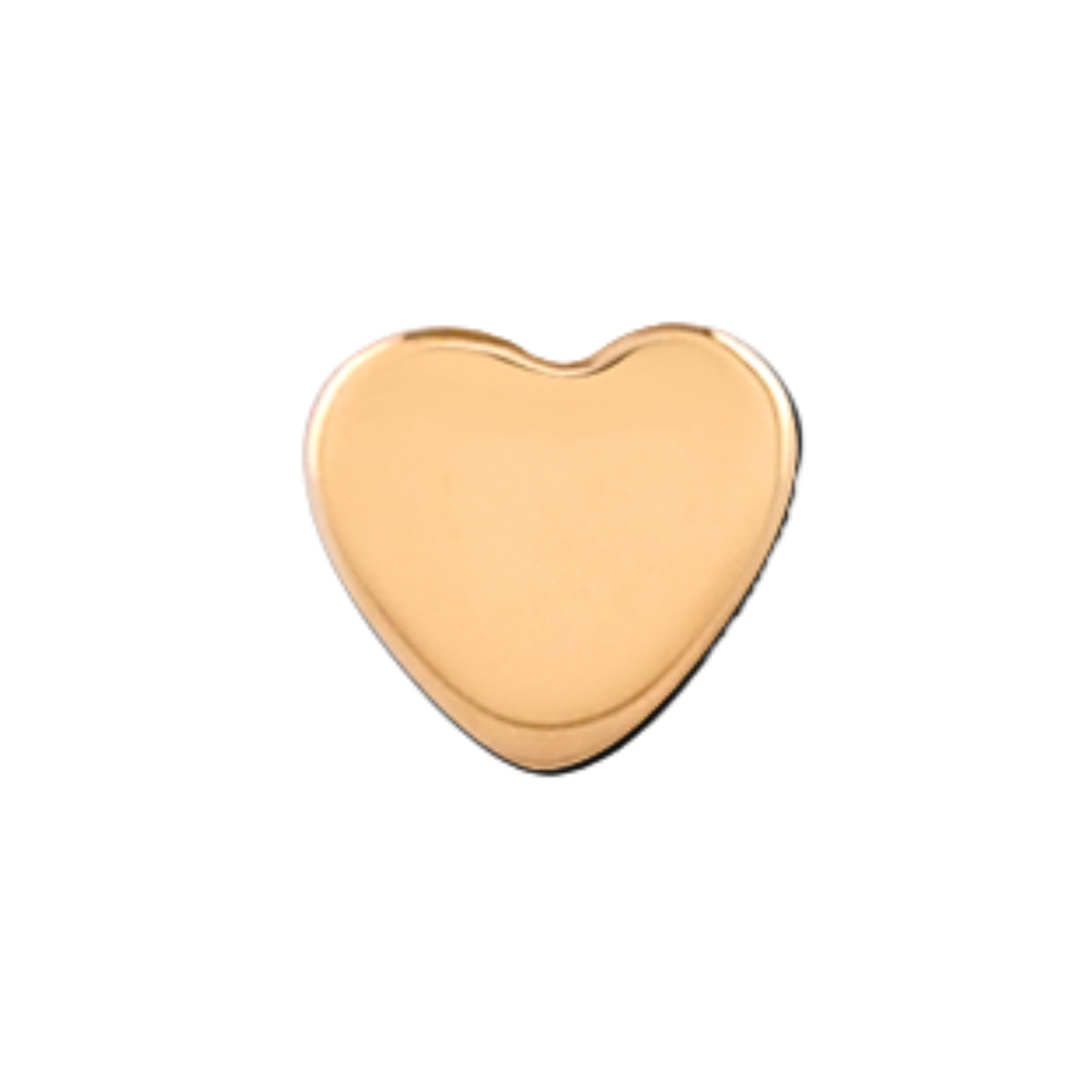AMORETTE PLAIN GOLD THREADLESS PIN