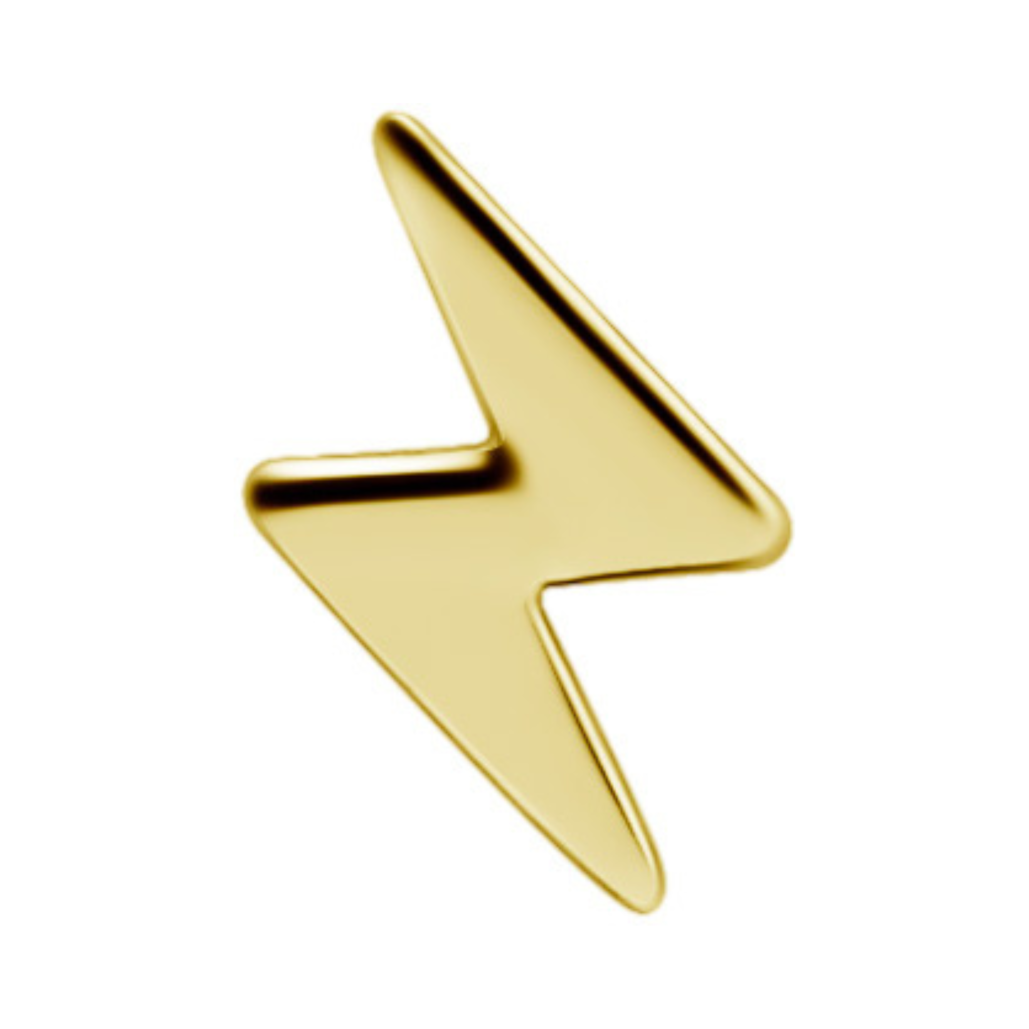 Voltis Gold Threadless Pin