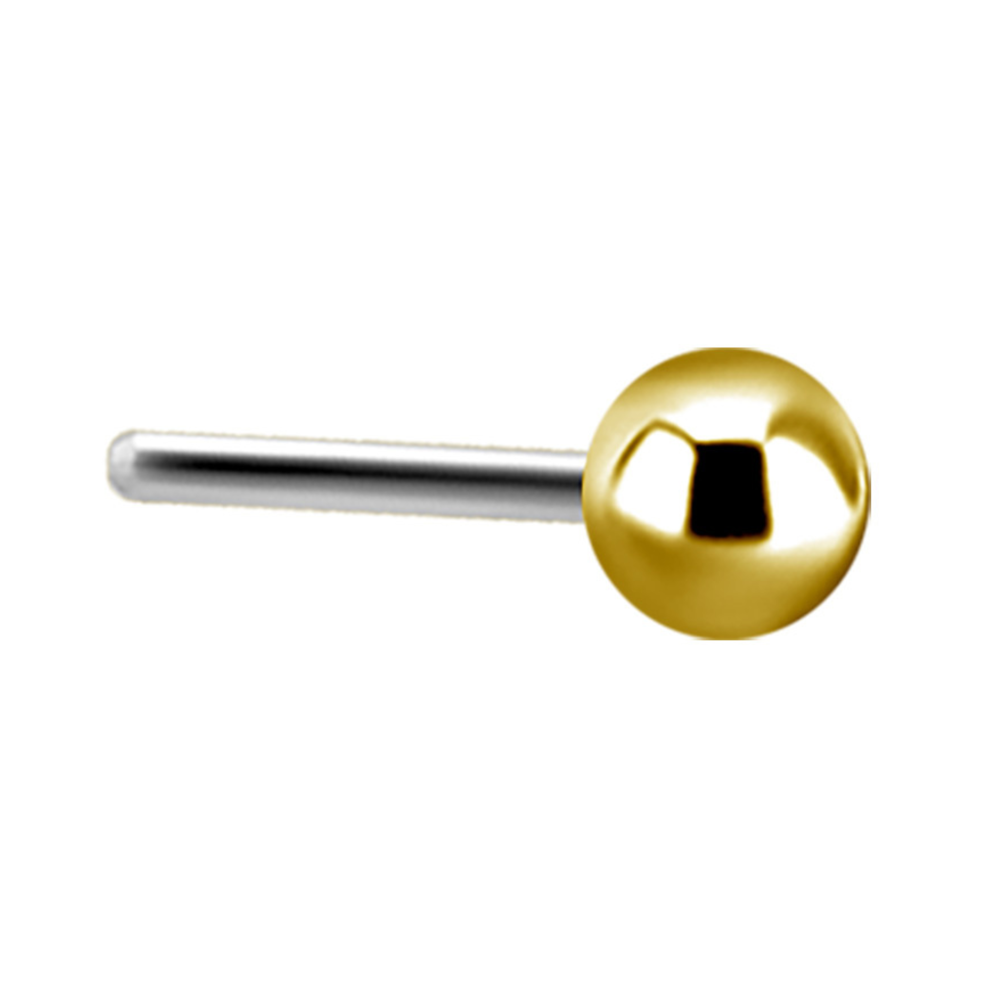 ORBIS GOLD THREADLESS PIN