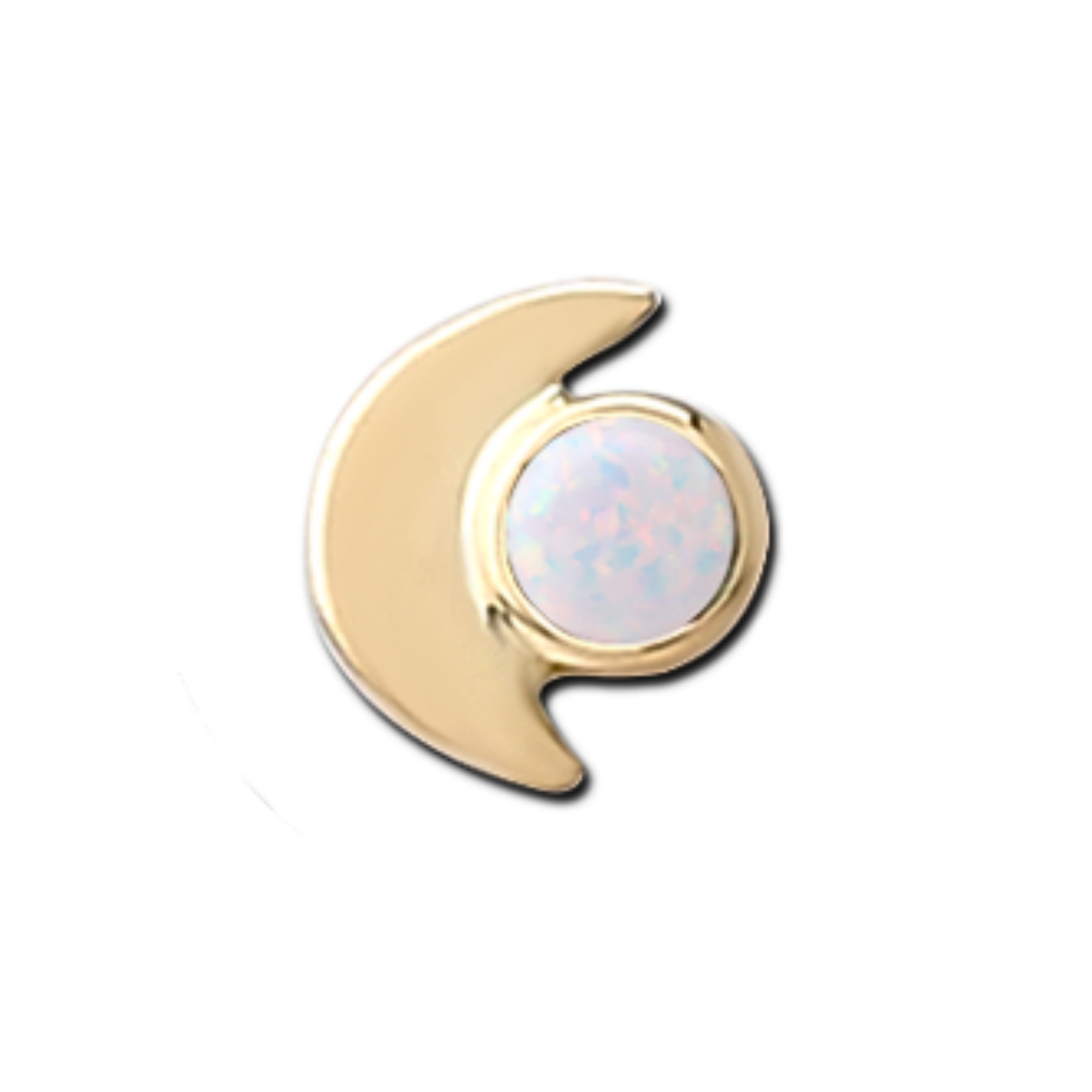 SELENE GOLD THREADLESS PIN