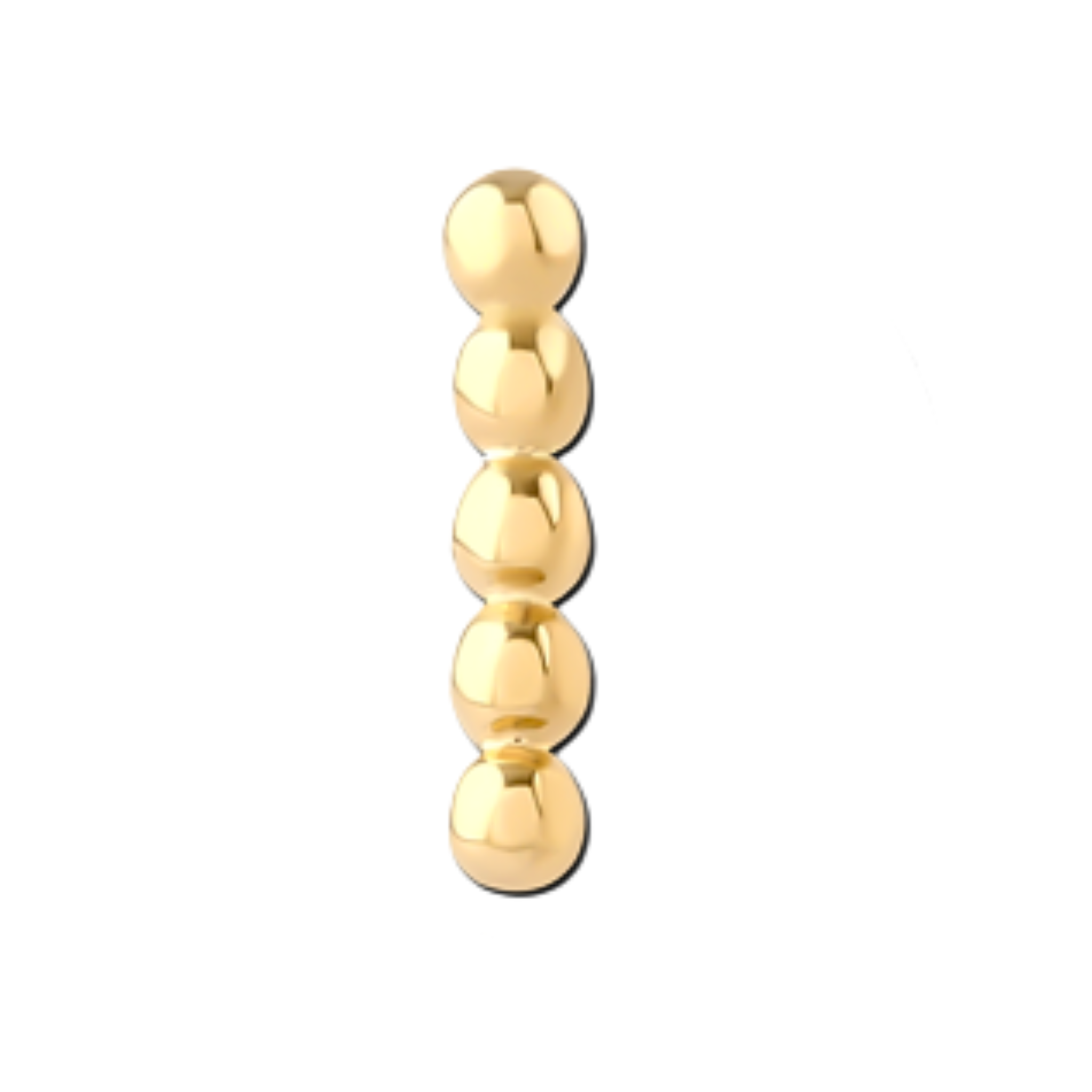 SOLARA LINEA GOLD THREADLESS PIN