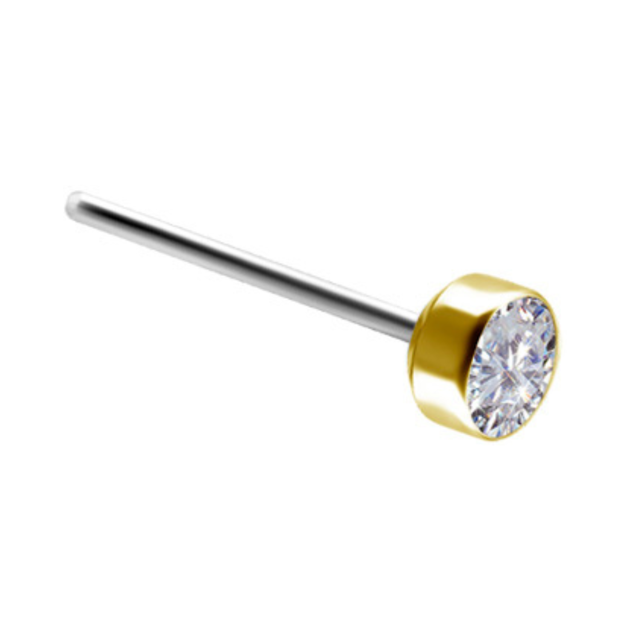 VELA DOT LUXE DIAMOND THREADLESS PIN