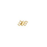 Wink CZ Threadless Pin