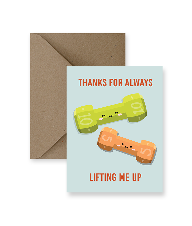 Lifting Me Up Card