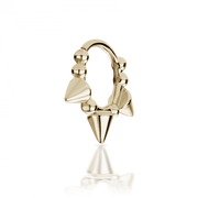 8mm Triple Short Spike Granulated Clicker