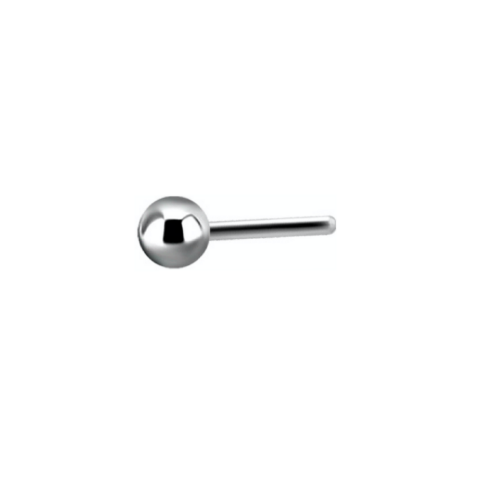 Plain Ball Titanium Threadless Pin