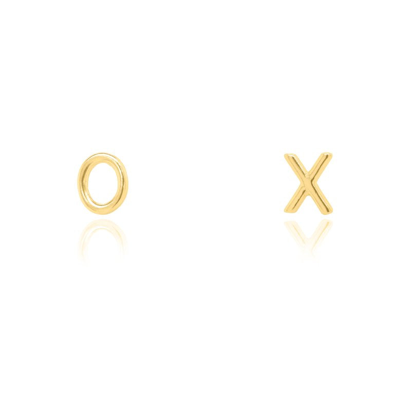 Plain XO Earrings