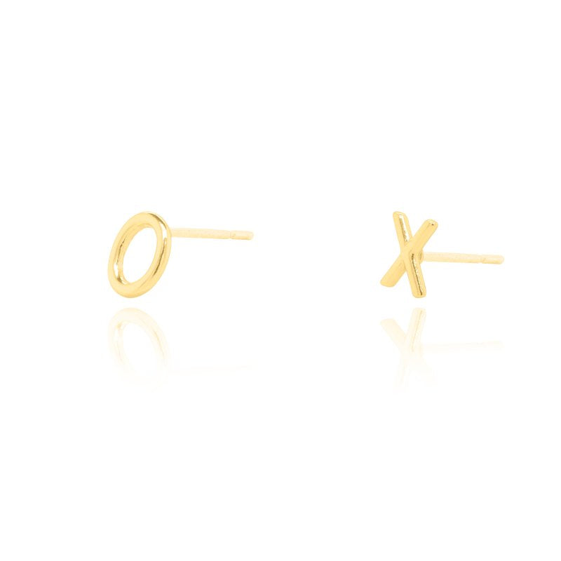Plain XO Earrings