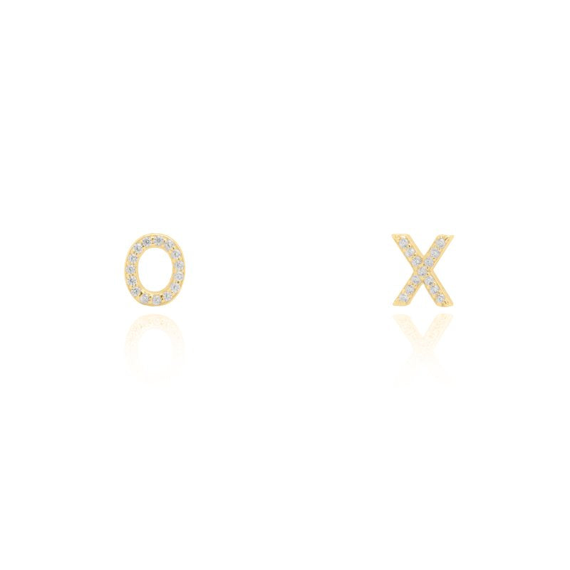Pavé XO Earrings