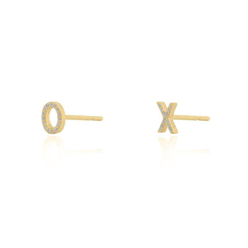 Pavé XO Earrings