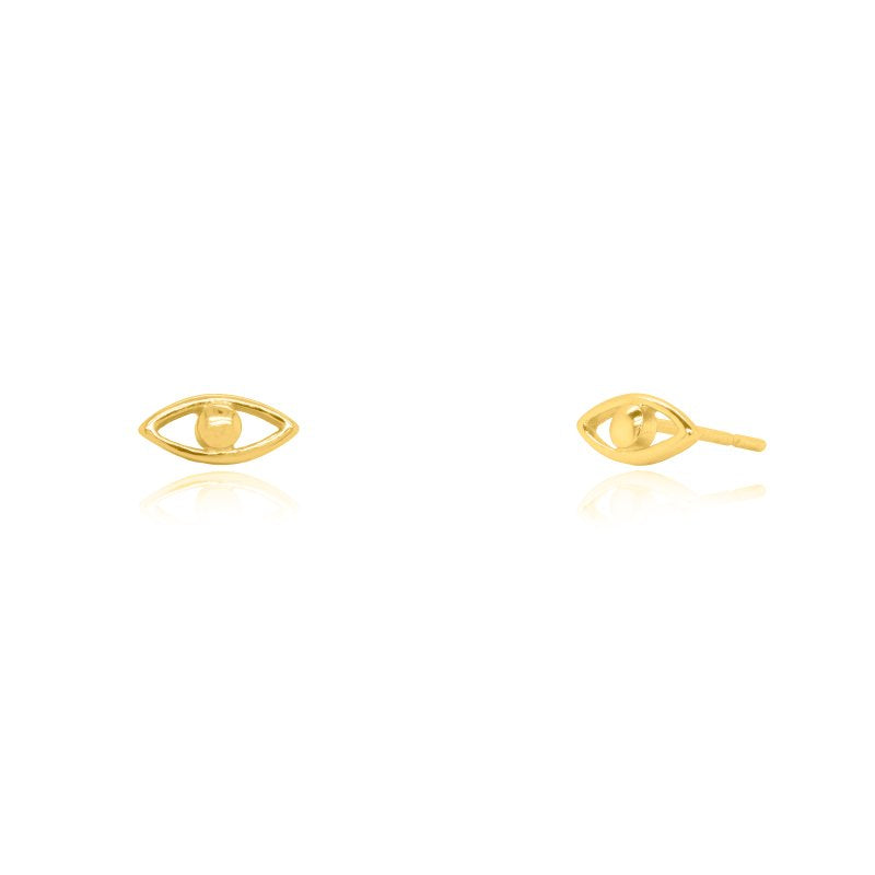 Plain Evil Eye Earrings