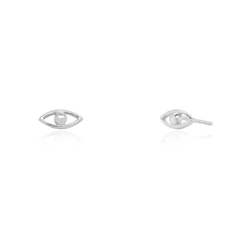 Plain Evil Eye Earrings