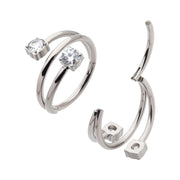 Double Ended Twist Titanium Clicker