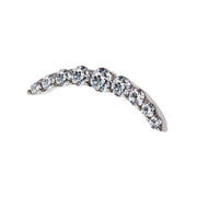 Prong Set 9-Cluster Titanium Threadless Pin