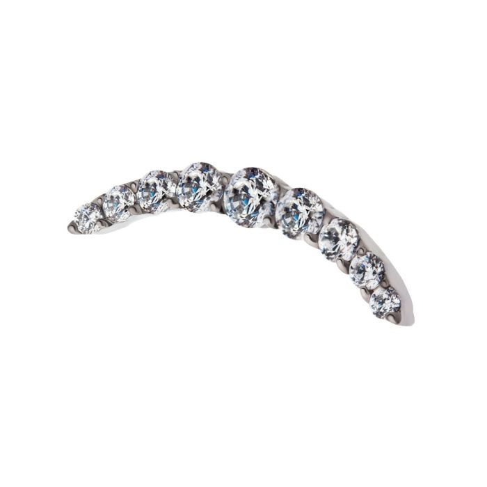 Prong Set 9-Cluster Titanium Threadless Pin
