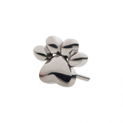 Paw Titanium Threadless Pin